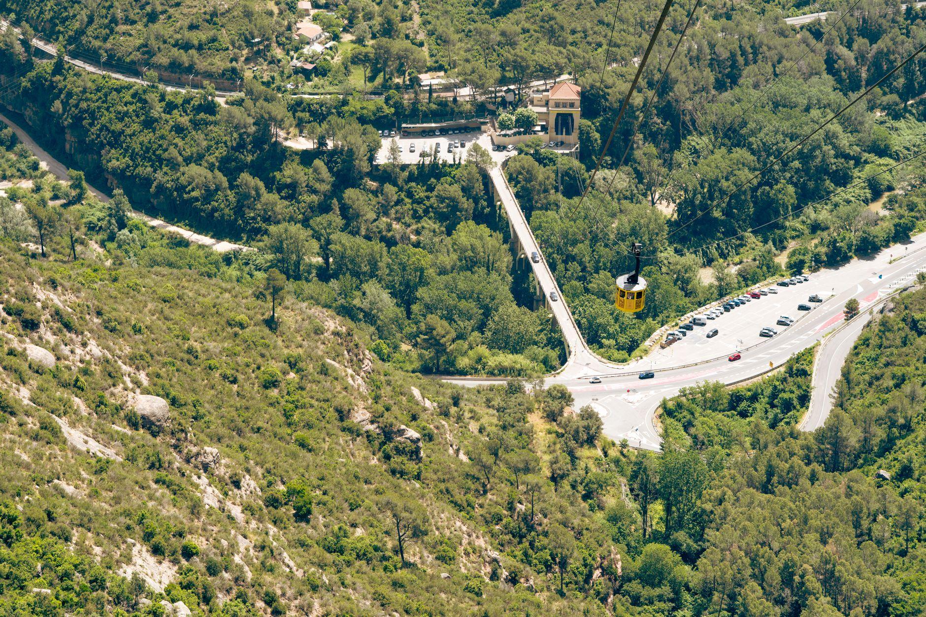 Montserrat mountain monastery landscape